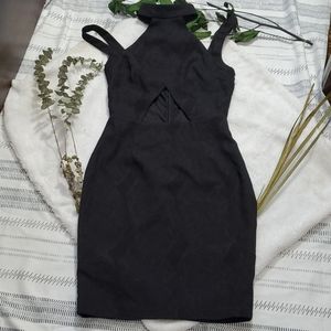 Black Snake print Dress